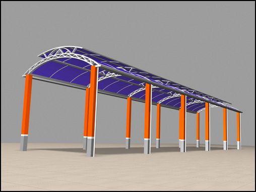 캐노피 구조물 2