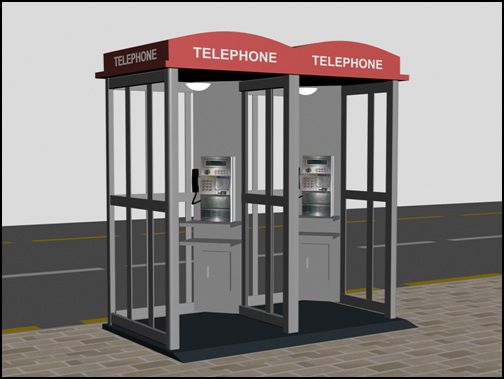 공중전화부스